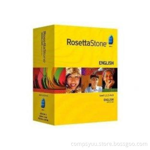 Wholesale Rosetta Stone Level 1-5 # 26DVDs Spanish (Latin A